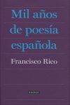 MIL AÑOS DE POESÍA ESPAÑOLA