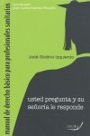 MANUAL DE DERECHO BÁSICO PARA PROFESIONALES SANITARIOS